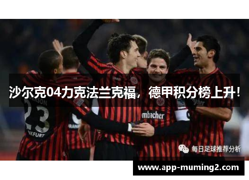沙尔克04力克法兰克福，德甲积分榜上升！